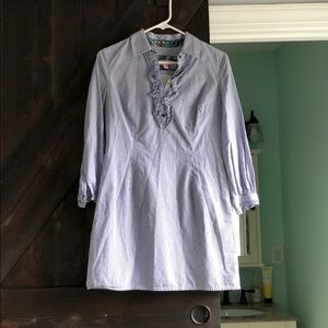 Lilly Pulitzer blue & white striped tunic
